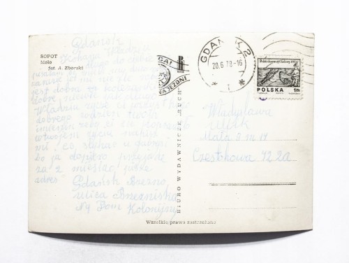SOPOT - MOLO, ŻAGLÓWKI 1978