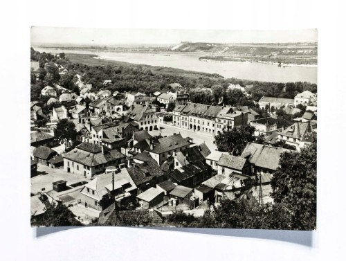 KAZIMIERZ DOLNY - WIDOK Z GÓRY TRZECH KRZYŻY 1974