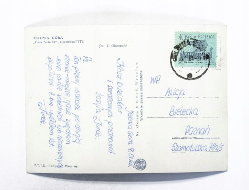 JELENIA GÓRA - PERŁA ZACHODU, SCHRONISKO PTTK 1965