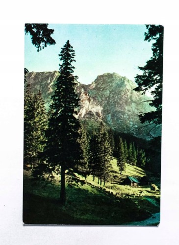 TATRY ZACHODNIE - SZAŁASY PASTERSKIE NA HALI STRĄŻYSKIEJ l. 70