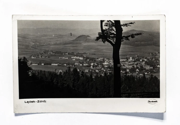 LĄDEK ZDRÓJ - PANORAMA MIASTA 1960