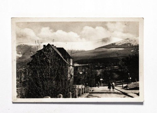 BIERUTOWICE - WIDOK NA ŚNIEŻKĘ 1951