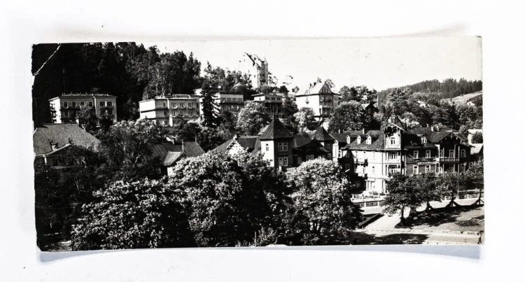 KRYNICA - FRAGMENT UZDROWISKA 1970