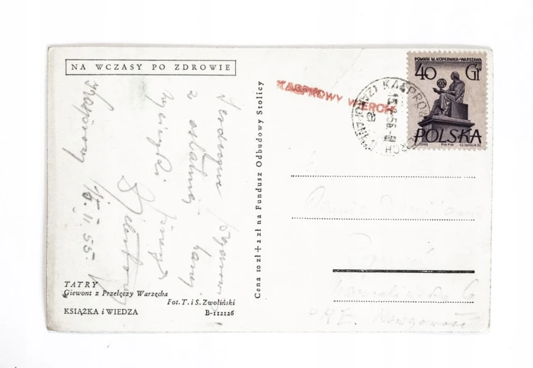 TATRY - GIEWONT 1955