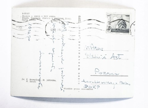 ŁAŃCUT - ZAMEK, MUZEUM 1970