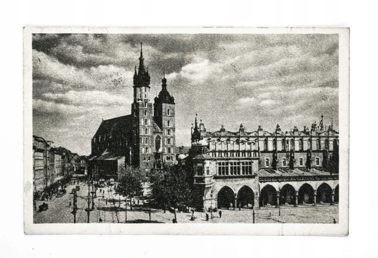 KRAKÓW - SUKIENNICE, KOŚCIÓŁ MARIACKI, RYNEK l. 50