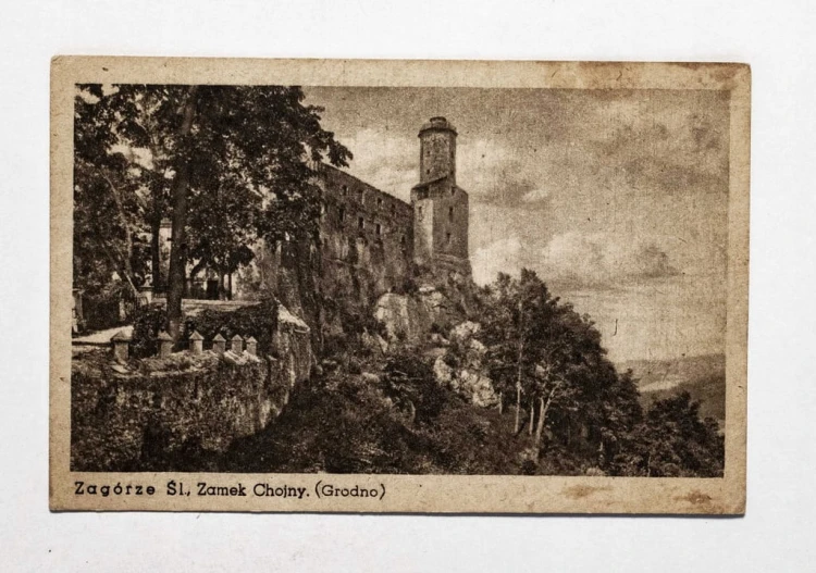 ZAGÓRZE ŚLĄSKIE - ZAMEK CHOJNY l. 50