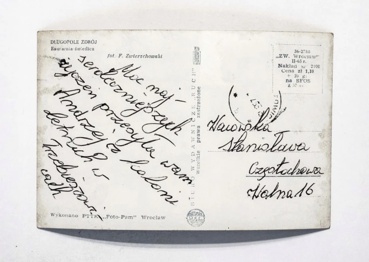 DŁUGOPOLE ZDRÓJ - KAWIARNIA, ŚWIETLICA 1965