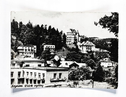 KRYNICA - PANORAMA MIASTA, SANATORIA 1959