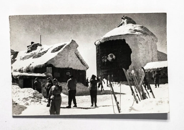 KARKONOSZE - ŚNIEŻKA 1958