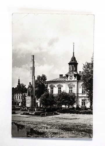 NOWY TARG - POMNIK WŁADYSŁAWA ORKANA, RATUSZ 1966
