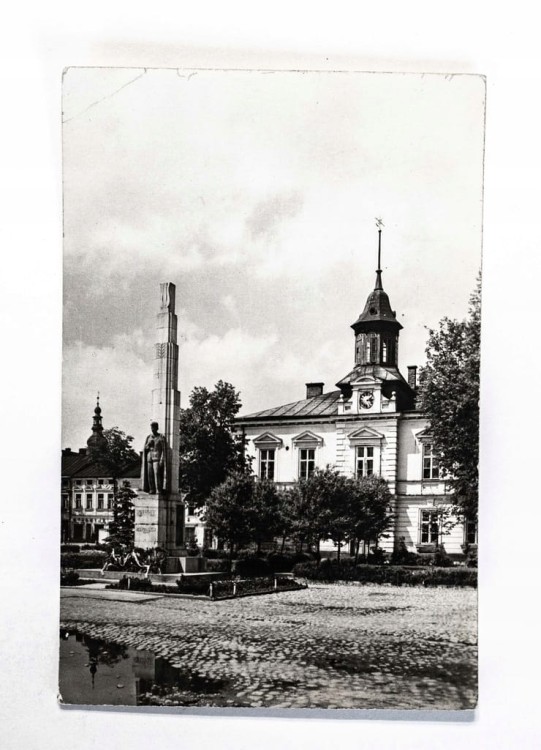 NOWY TARG - POMNIK WŁADYSŁAWA ORKANA, RATUSZ 1966