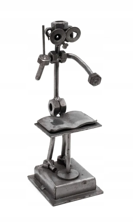 STAR METALOWA RZEŹBA - DYRYGENT, HANDMADE MJM HAMBURG