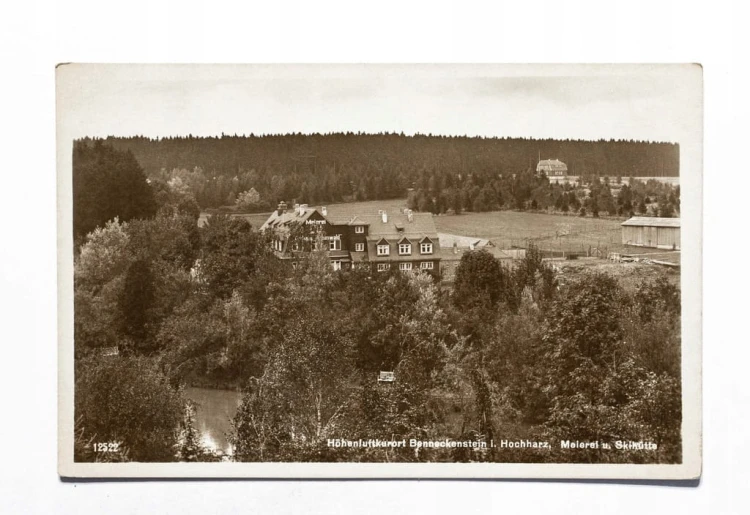 STARA POCZTÓWKA - NIEMCY, BENNECKENSTEIN l. 30/40