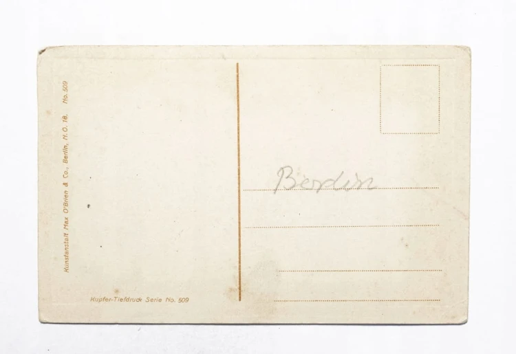 STARA POCZTÓWKA - NIEMCY, BERLIN, POMNIK WILHELMA I, l. 30/40