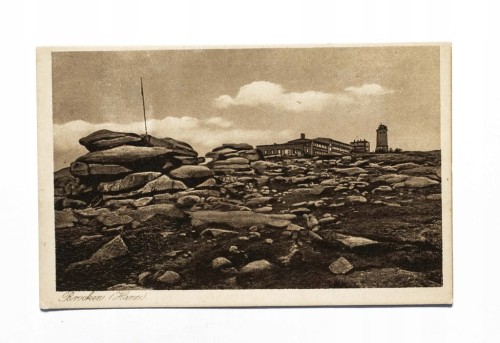 STARA POCZTÓWKA - NIEMCY, GÓRY HARZ, SZCZYT BROCKEN l. 30