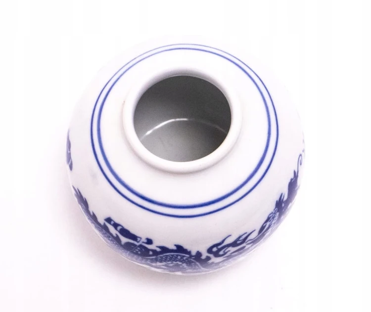 STARY PORCELANOWY WAZON - SMOK CHIŃSKI