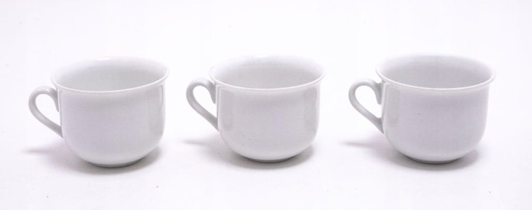 ZESTAW STARYCH FILIŻANEK PORCELANOWYCH KAROLINA
