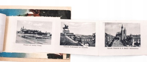 KRAKÓW - KATEDRA NA WAWELU II RP (rozkładanka)