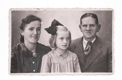 STARA FOTOGRAFIA - ZDJĘCIE RODZINNE, CZĘSTOCHOWA II RP