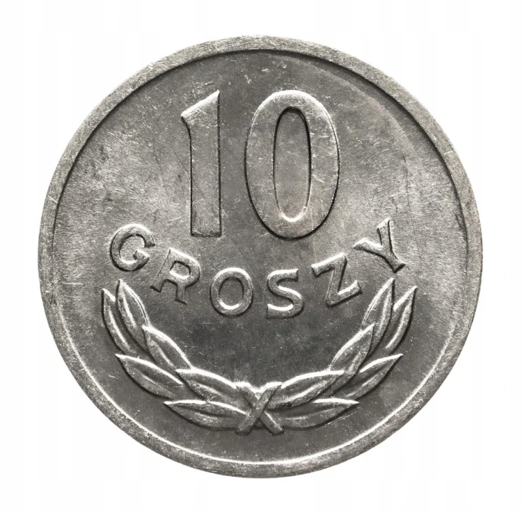 Polska, PRL (1944-1989), 10 groszy 1969, Warszawa