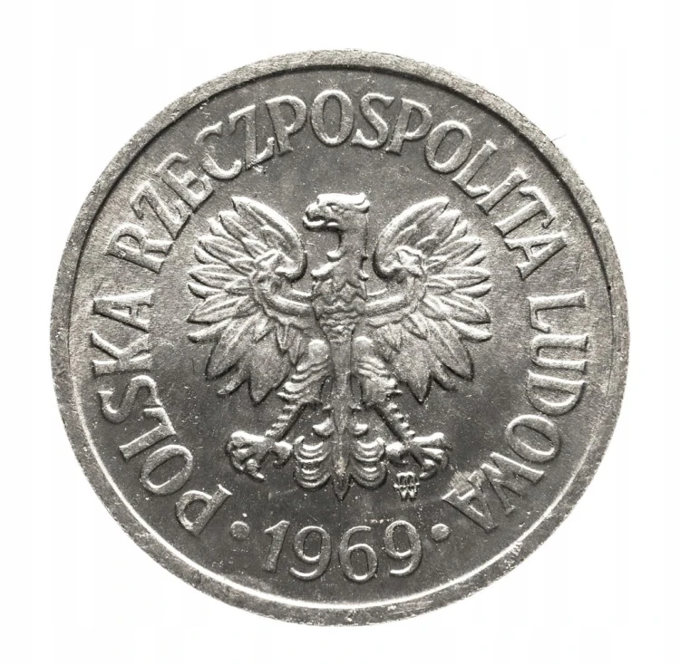 Polska, PRL (1944-1989), 10 groszy 1969, Warszawa