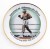 STARY NIEMIECKI TALERZ PORCELANOWY - MUHAMMED ALI